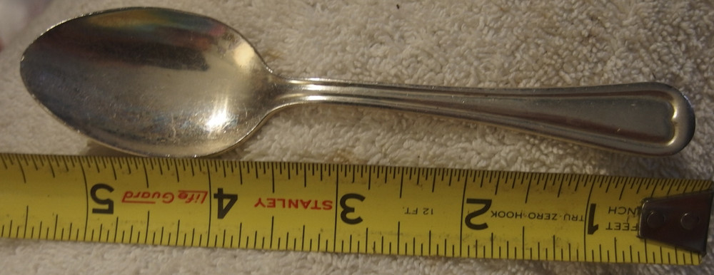 1,5.5" Sola TeaSpoon Holland Netherlands Silver Plated VTG flatware,tea spoon,