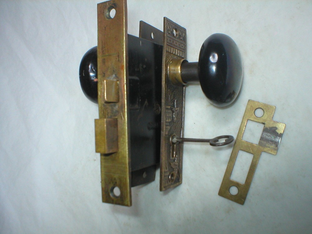 Antique Victorian Era Door Hardware