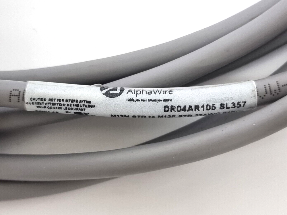 ALPHA WIRE DR04AR105SL357 Cable Assembly