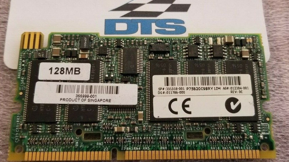 HP 128MB battery backed write cache (BBWC) memory module