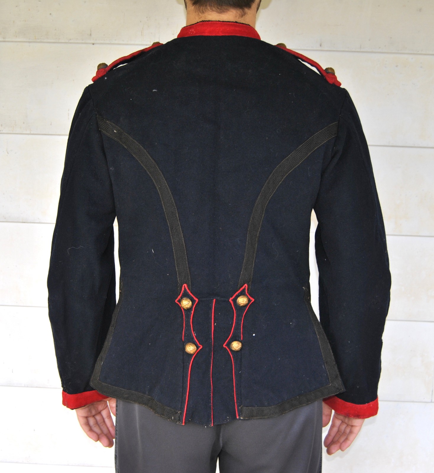 Model 1872 French Dolman 20th Artillery Regiment 20e régiment d'artillerie