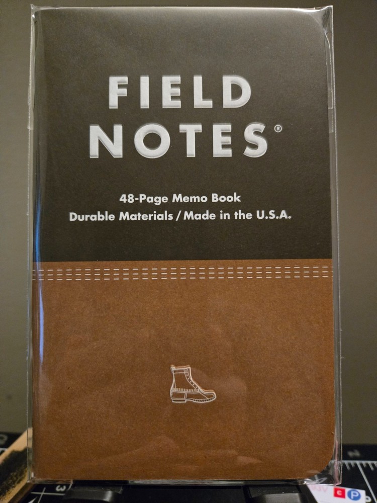 Field Notes x LL Bean Boot INVERTED - Single Collaboration Book
