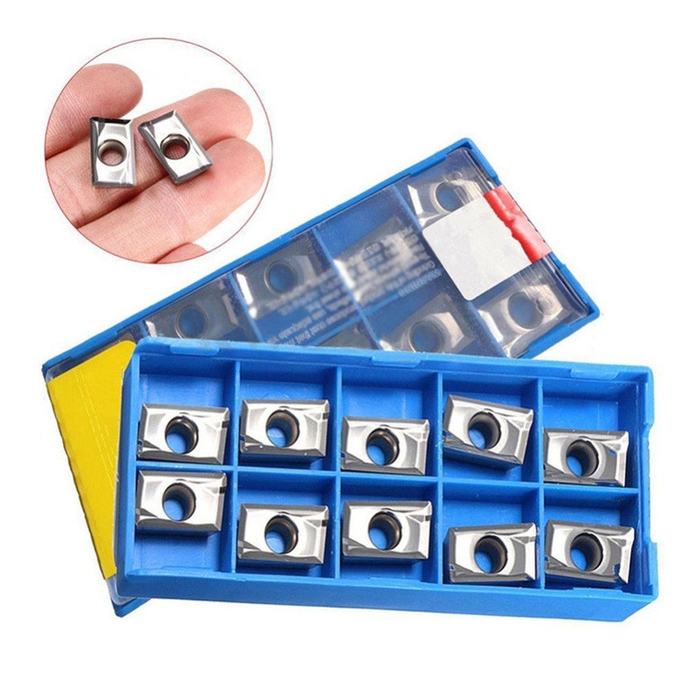 High Performance For Aluminum APKT1604PDERMA3 H01 Carbide Inserts 10pcs