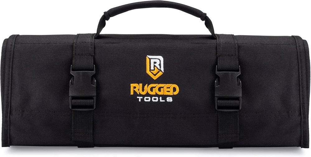 32 Pocket Tool Roll Organizer - Wrench & Pouch - Roll...