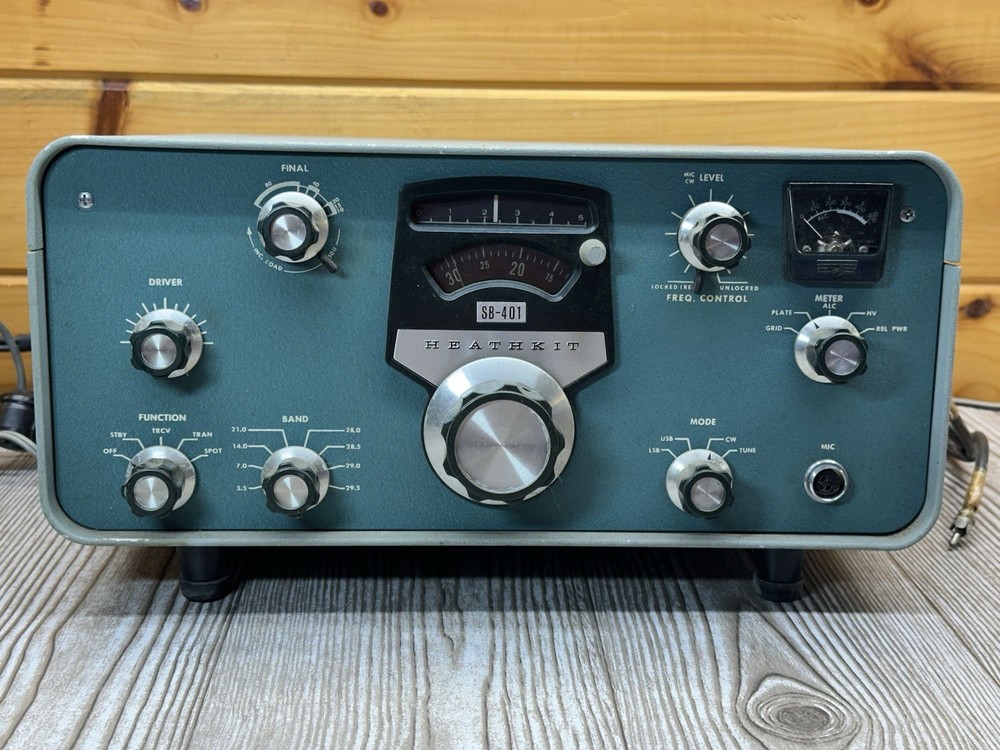 Vtg Heathkit SB-401 - HF Transmitter Ham Radio - AS-IS - Untested