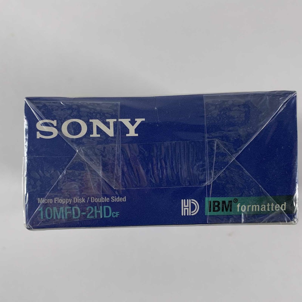Sony 3.5 Inch Micro Floppy Disk Double Sided High Density 1.44MB B-B