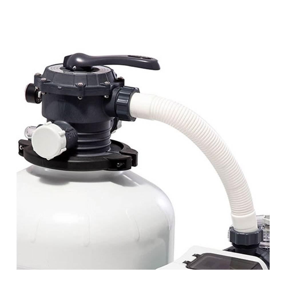 Intex 3000 GPH Above Ground Pool Sand Filter Pump with Automatic Timer(Open Box)