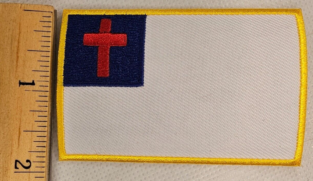 Christian Flag Patch