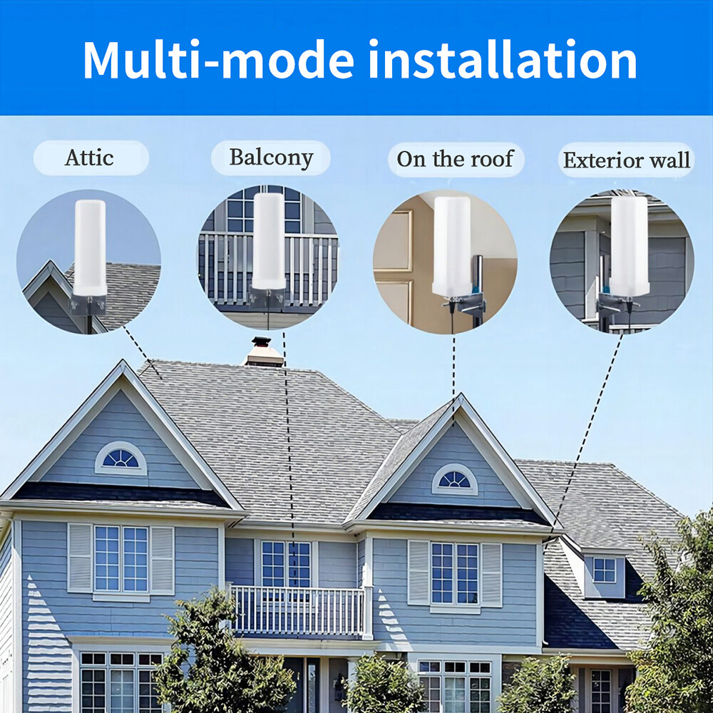 6000 Miles HDTV 1080P Outdoor HD 4K Digital TV Antenna 360° Signal Amplified US