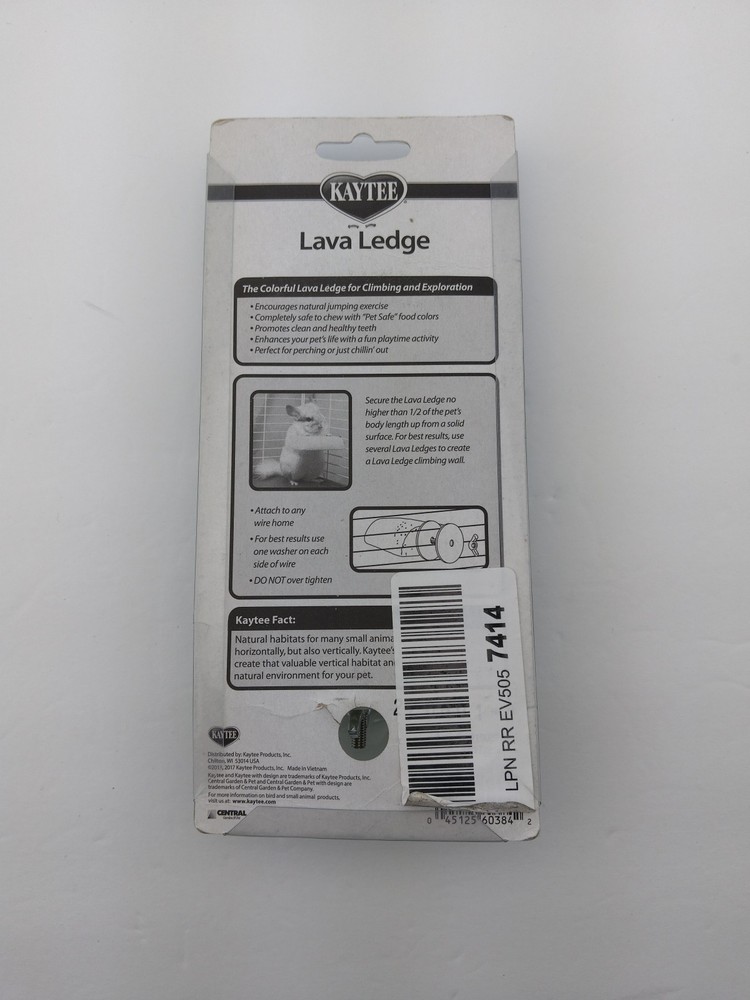 Lava Ledge for Small Pets Blue