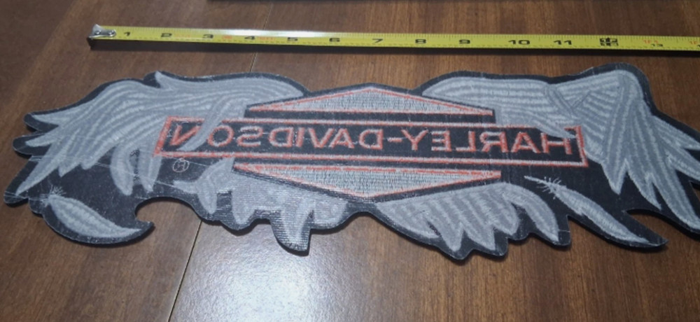 Harley Davidson Broken Wings XXL Emblem / Patch