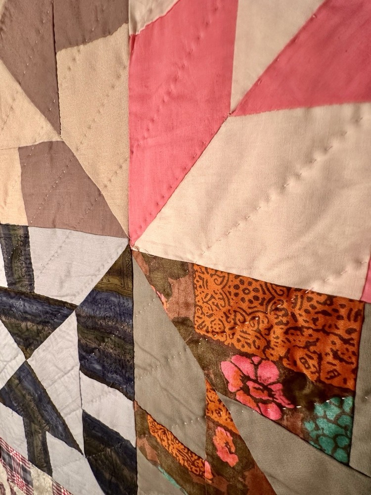 Handmade Patchwork Cotton Quilt