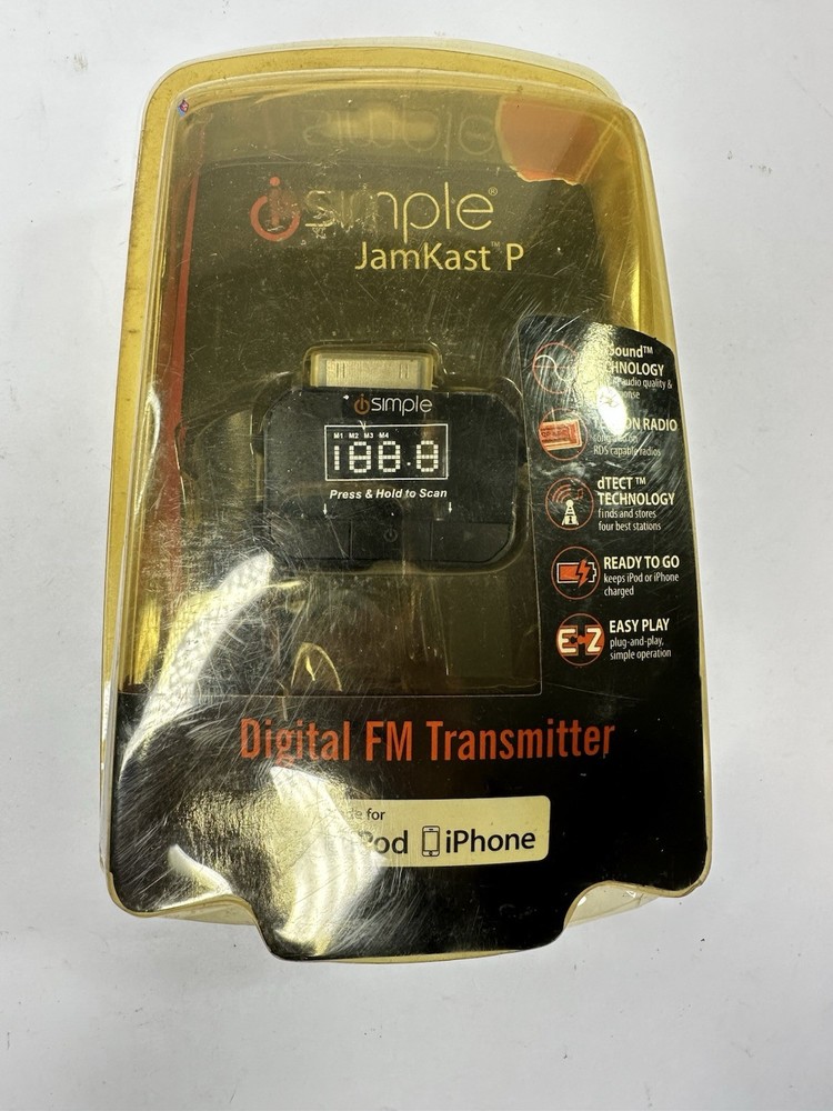 iSimple Jamkast P Digital FM Transmitter For iPod&iphone