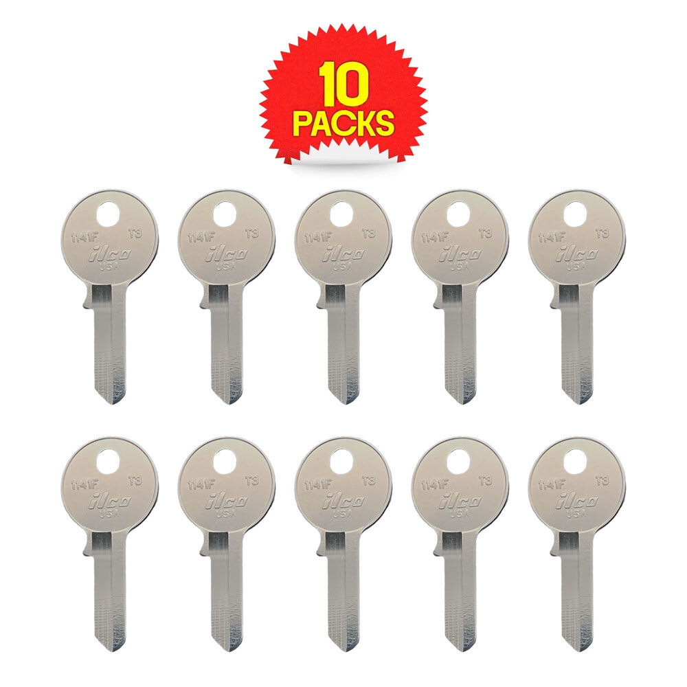 1141F Key Blank – Nickel