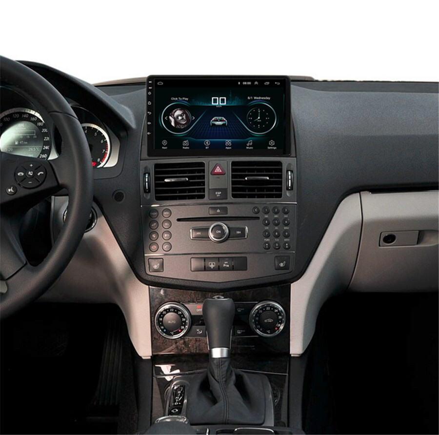 Touch Screen Car Multimedia Player USB RDS Fit For Mercedes Benz C300 2006-2011