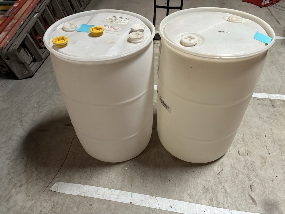 Translucent 55 Gallon Drums