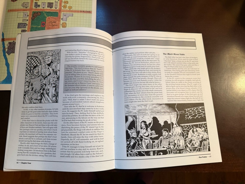 D&D TSR Adventure Module “Thief’s Challenge 2 Beacon Point”