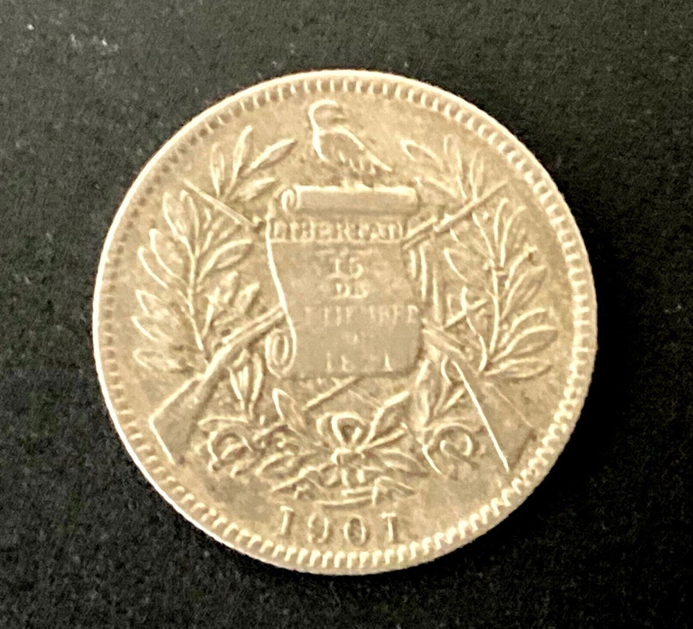 1901 - Guatemala 1 Real