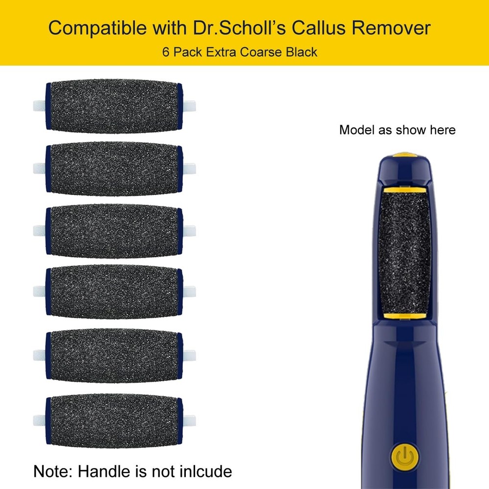 Replacement Roller Compatible with Dr. Scholl's Callus Remover Electronic Foo...