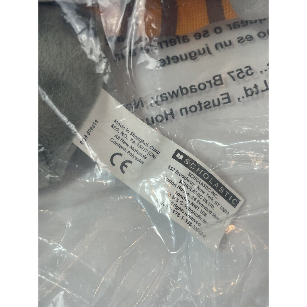 Scholastic Robot Alien Puppet Book Lover Reader Library Bookshelf Plush