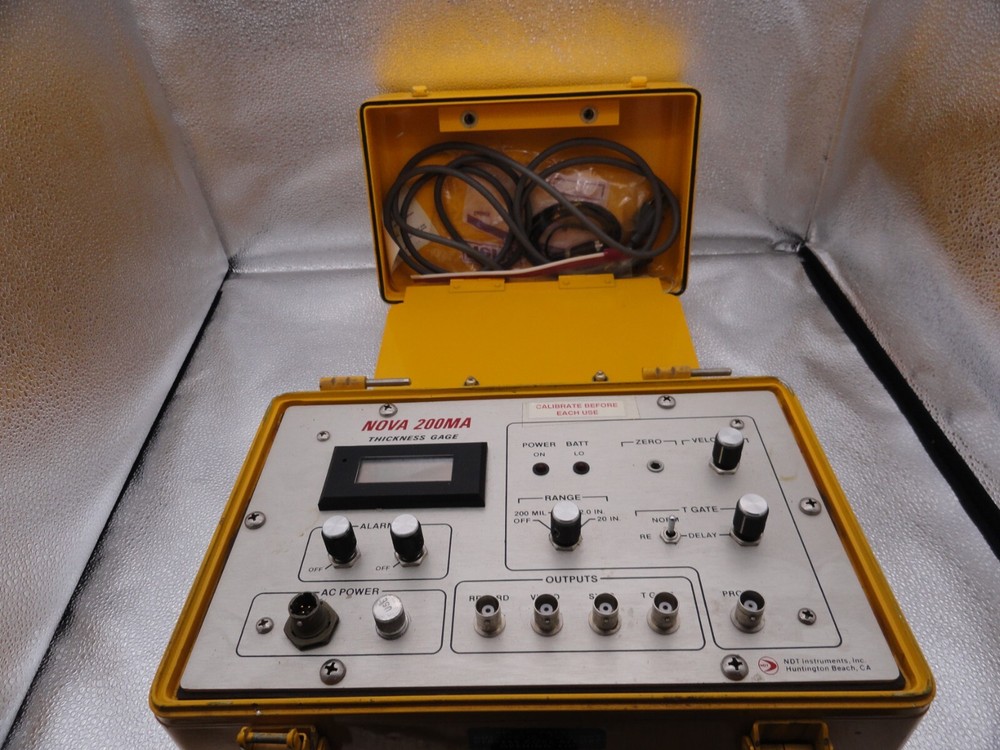 NDT instruments inc. Nova 200MA Thickness gage MXU-714/E