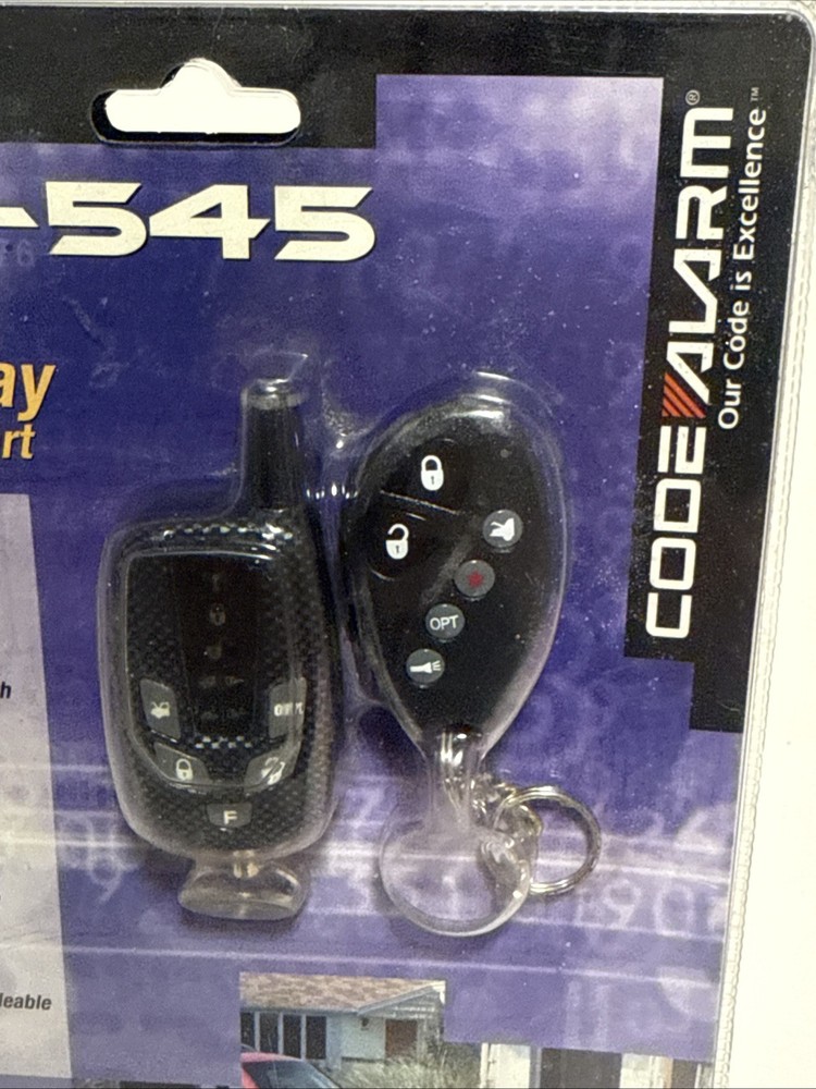 CODE ALARM Deluxe Two Way Remote Start CA-545/Read