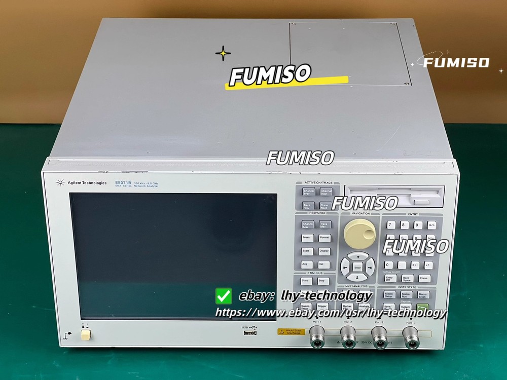 Agilent E5071B ENA RF Network Analyzer 300 kHz-8.5 GHz, working /Good function$&