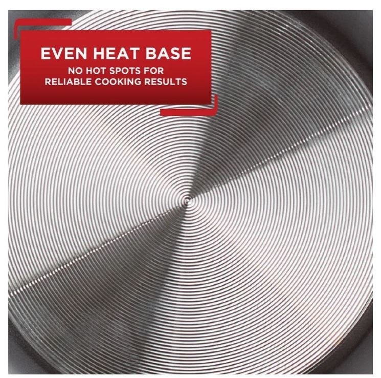 4.5 inch Black T-fal Easy Care Nonstick Cookware, Covered One Egg Wonder Fry Pan