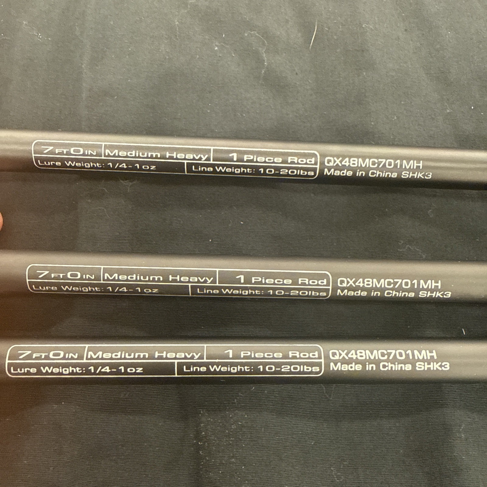 (Lot of 3) Quantum Metrix 7’ Medium Heavy