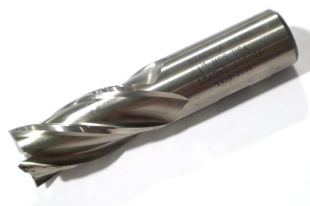 NIAGARA, 1.0" 4 FLUTE HSS END MILL B570