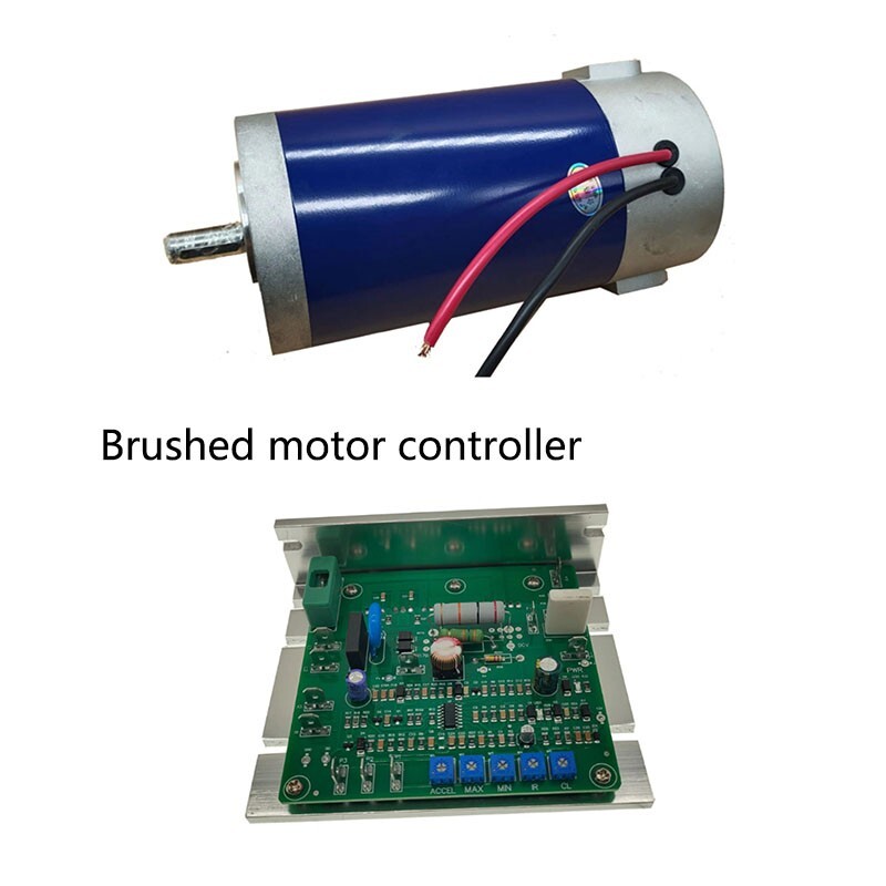 Controller 500W 750W treadmill 24v 48v brush dc motor driver