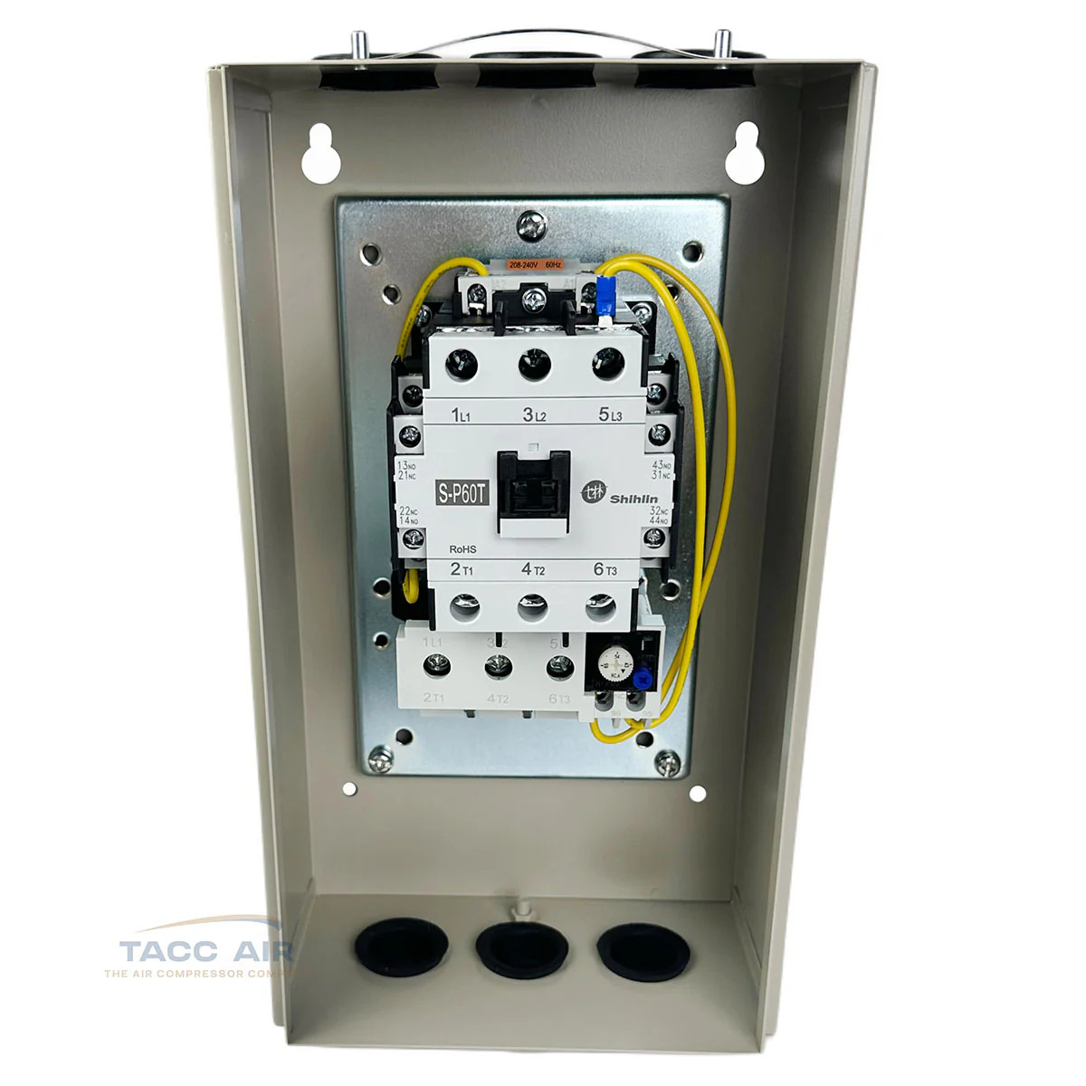 10 HP Single Phase Magnetic Starter Motor Control Switch Box 220 - 240 Volt 1 PH