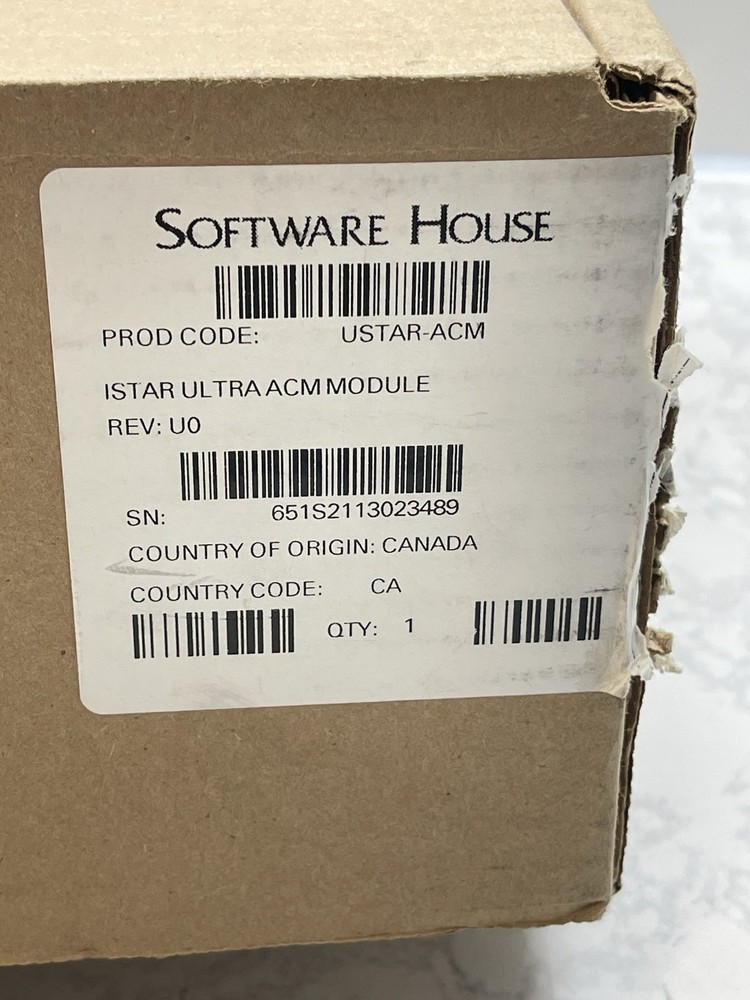 Software House USTAR ACM iSTAR Ultra 8-Reader Access Control Module NEW