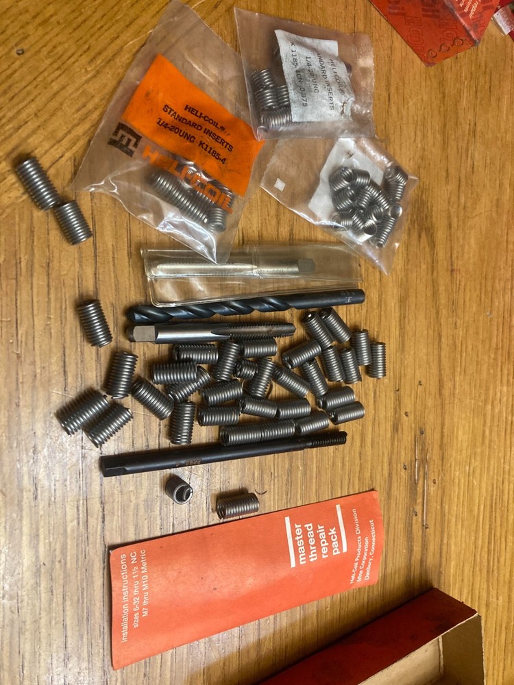 HELI-COIL 1/4-20 Thread Insert Hand Installation Pack 4951-4
