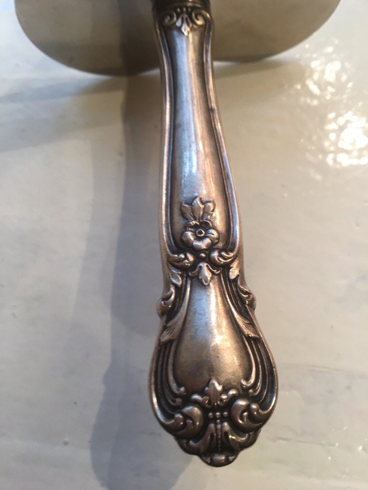 MEAT CARVING STERLING HANDLE FORK