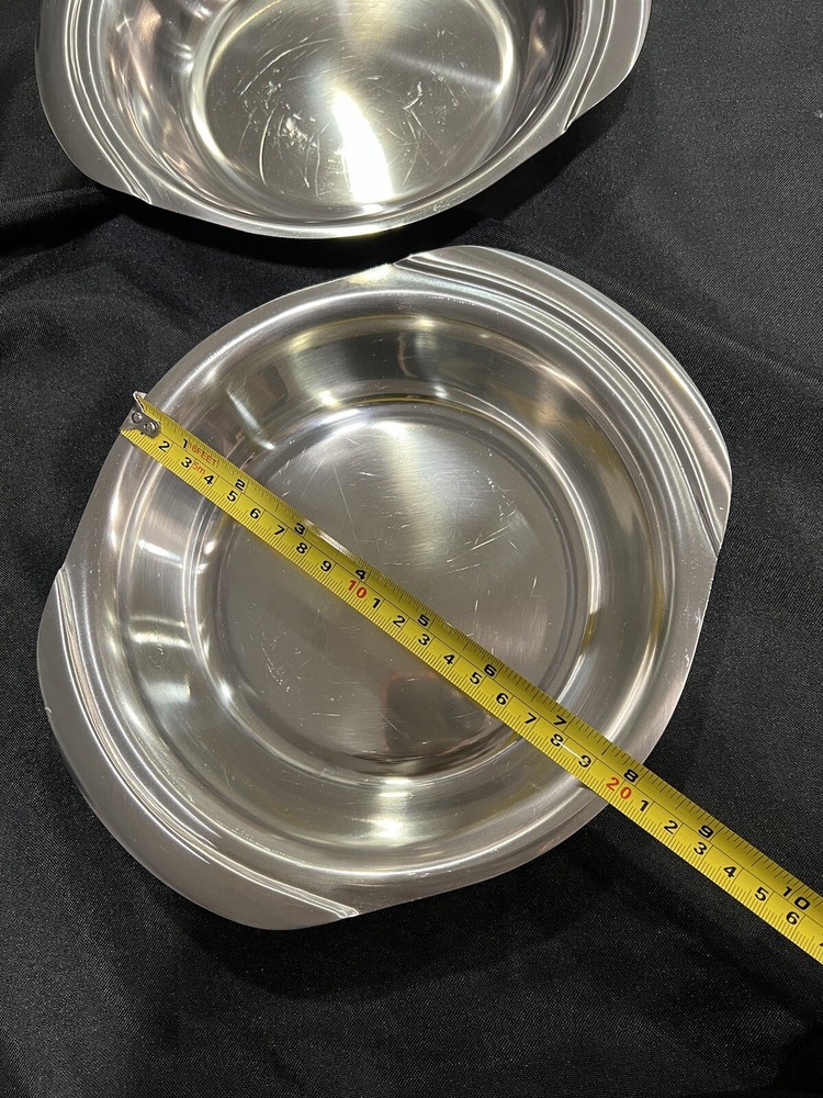 2 Reed & Barton 8” Stainless 18/8 Bowls