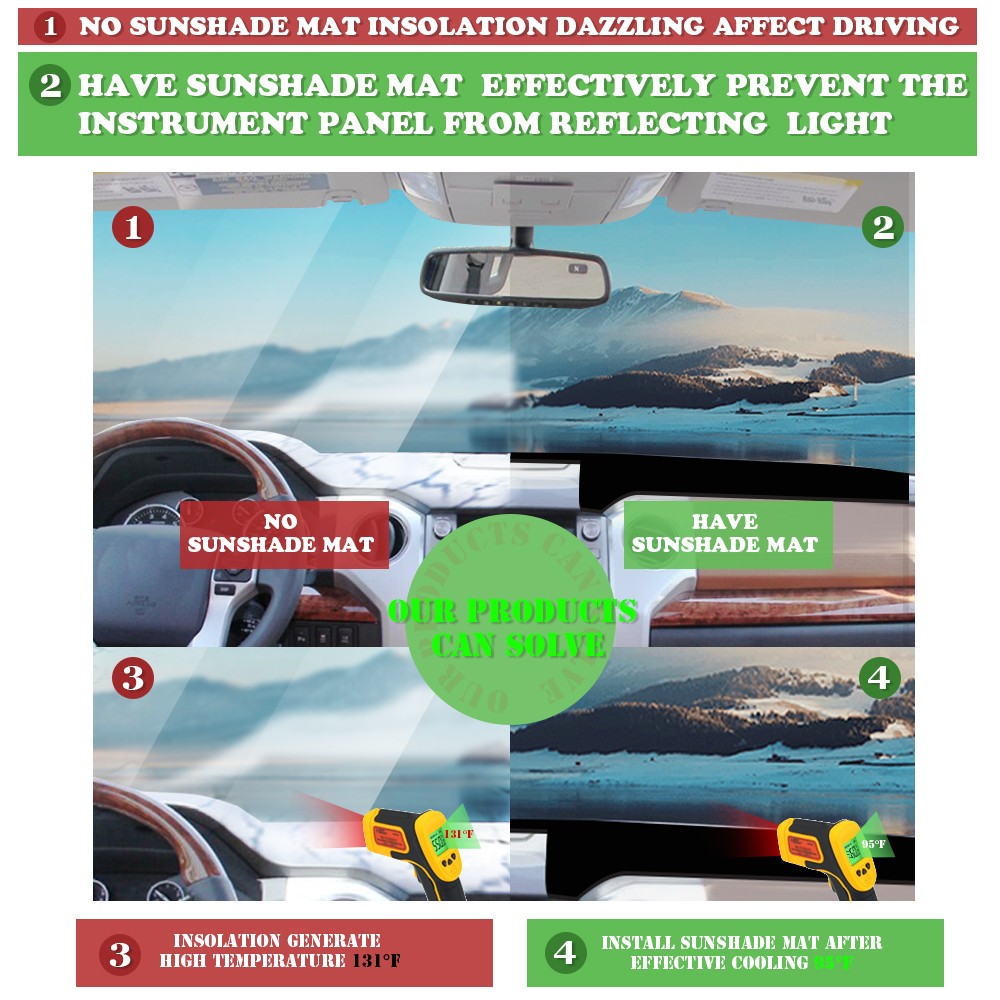 Dash Cover Mat For Mazda 3 2014-2018 Dashboard Mat Sun-proof Interior Pad