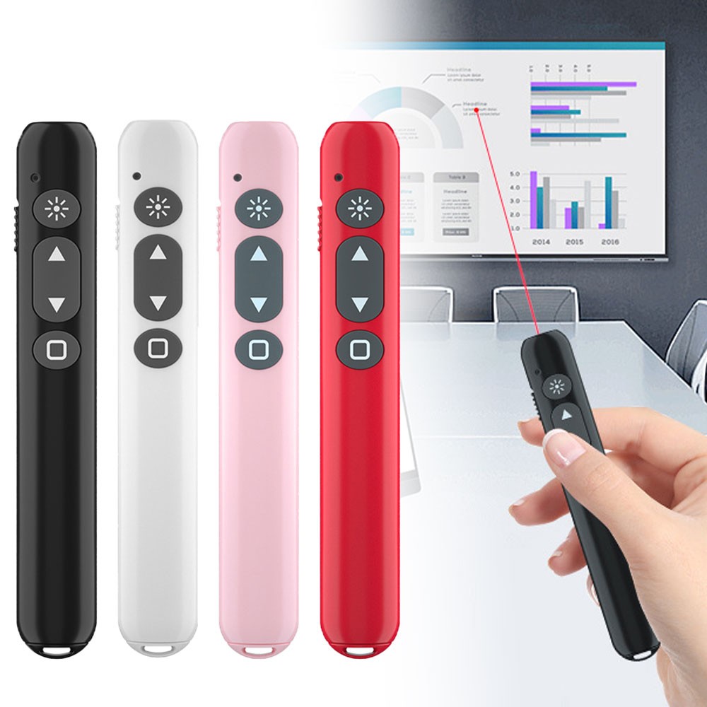 Power Point Remote Wireless USB PPT Presenter Laser Pointer Clicker OY