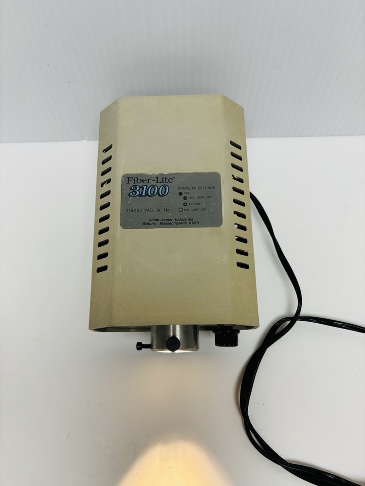 Fiber-Lite 3100 Illuminator 30 Watt Halogen Light Source with Power Adapter