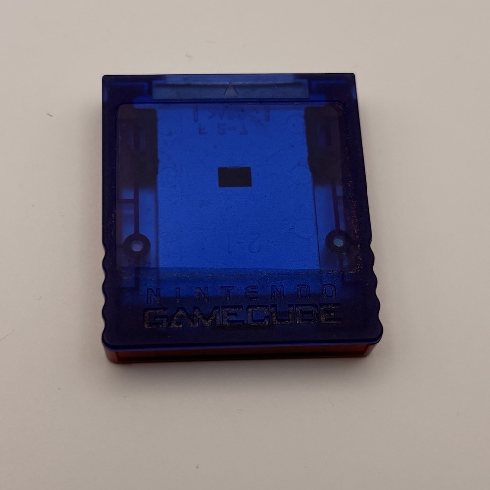 Official Nintendo GameCube Pokemon Box Ruby & Sapphire Memory Card 59 Block