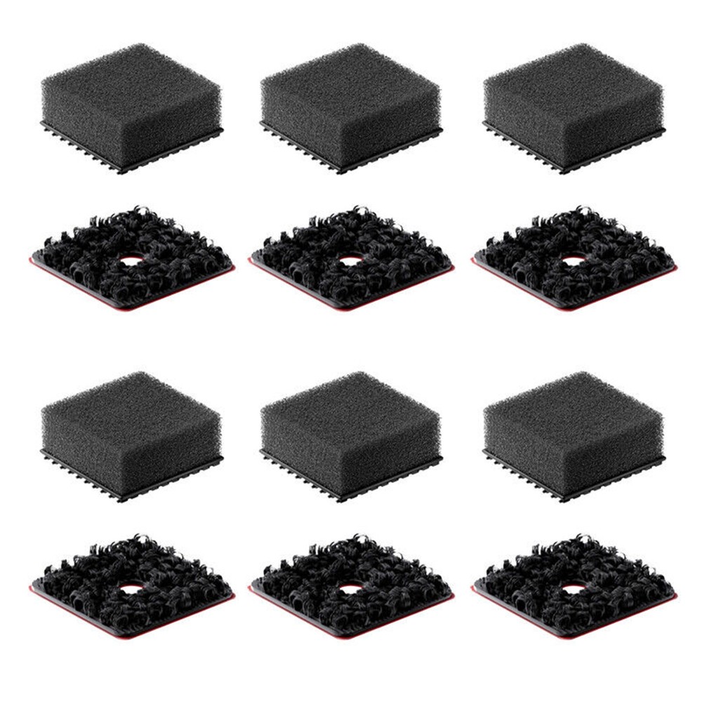 6Pcs/Set Noise Reduction Windproof Sponge Cushion For Insta360 X3 Action Camera