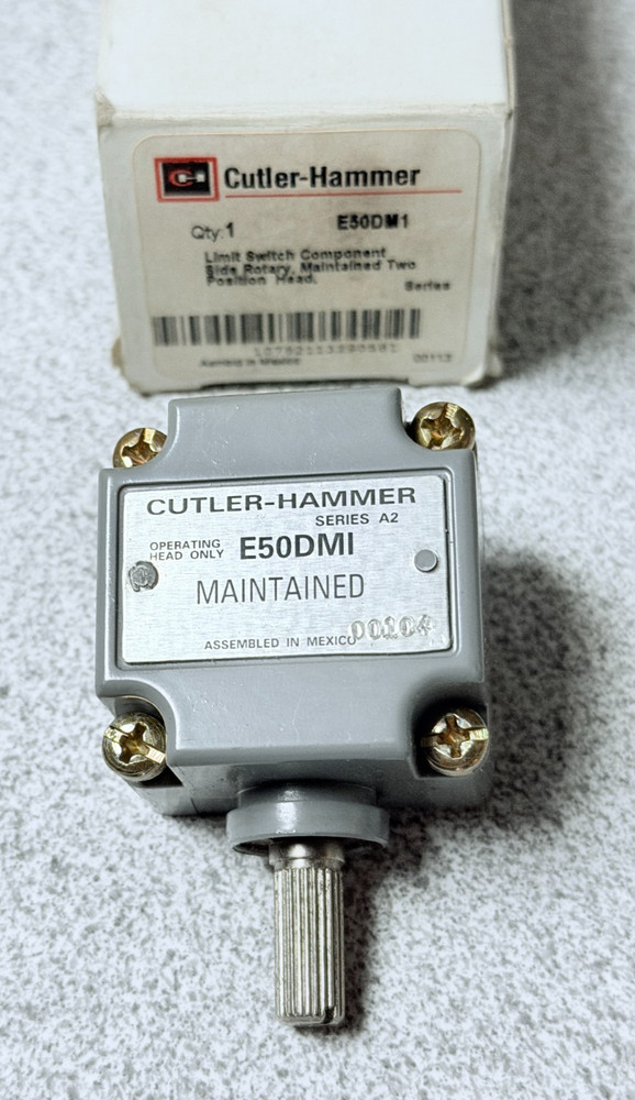 NEW Cutler Hammer E50DM1 Limit Switch Operating Head Maintained 2 Position