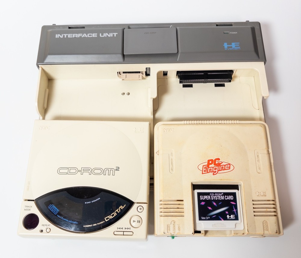 NEC PC Engine CD-ROM2 System IFU Console Super System Card Tested Japan