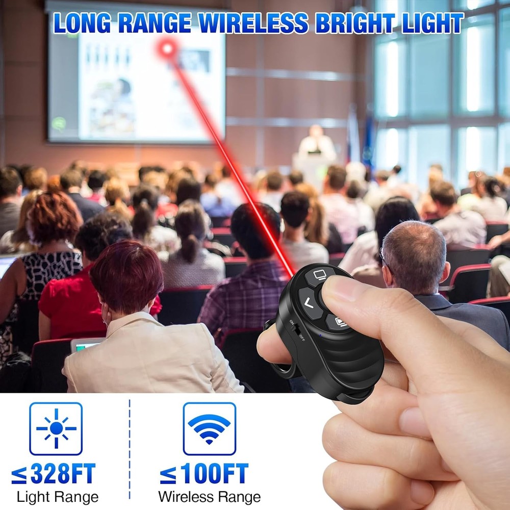 Wireless Presentation Clicker Remote for Slides