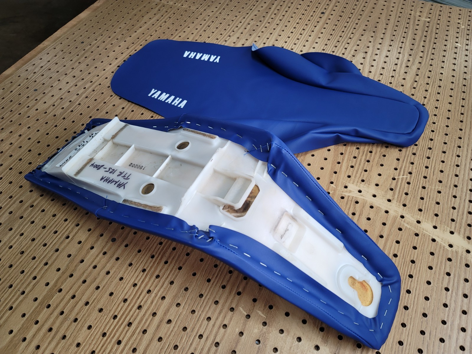 YAMAHA TTR125 SEAT COVER 2000 TO 2007 (BLUE) (Y*-193)