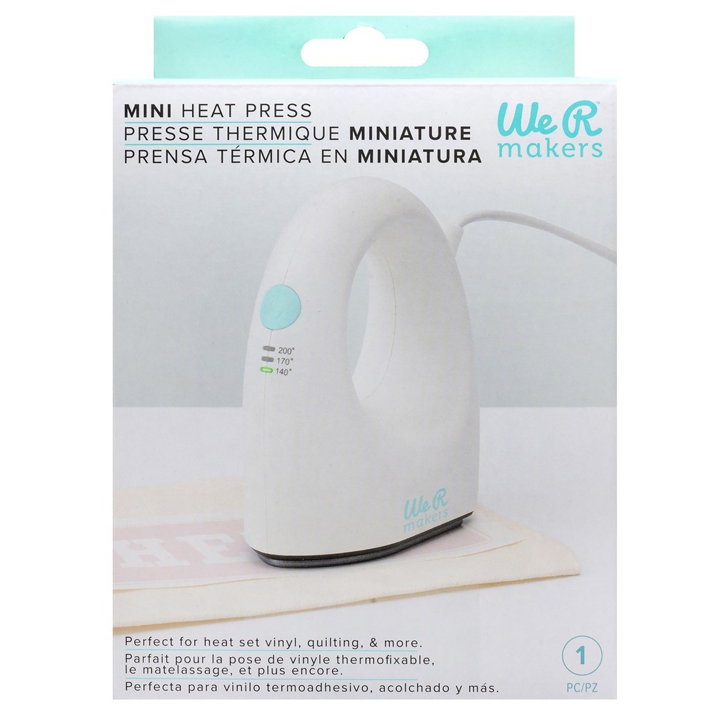 We R Mini Heat Press-White