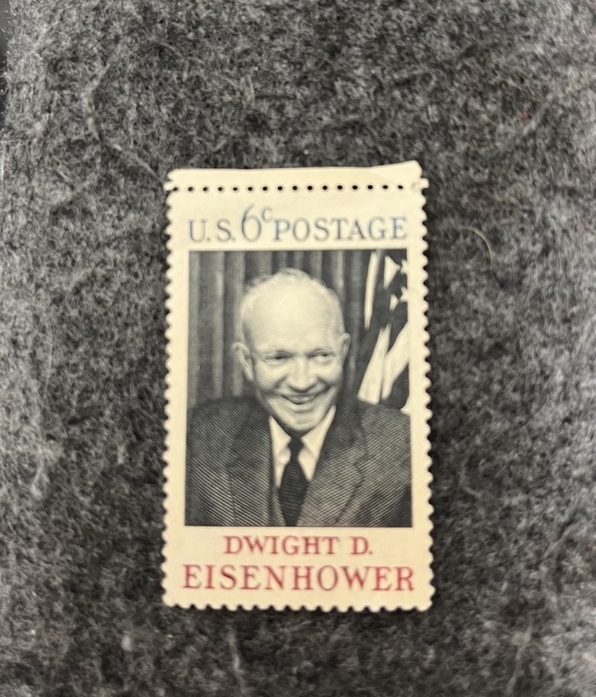 Dwight D. Eisenhower 1969 6 Cent Stamp