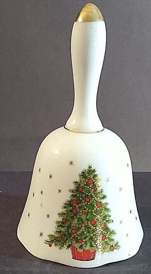 George Good Christmas Tree ceramic bell
