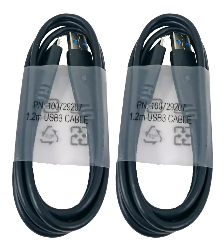 2 Pieces Authentic Seagate 4 FT USB 3.0 Cable Micro USB for USB Desktop STEB400
