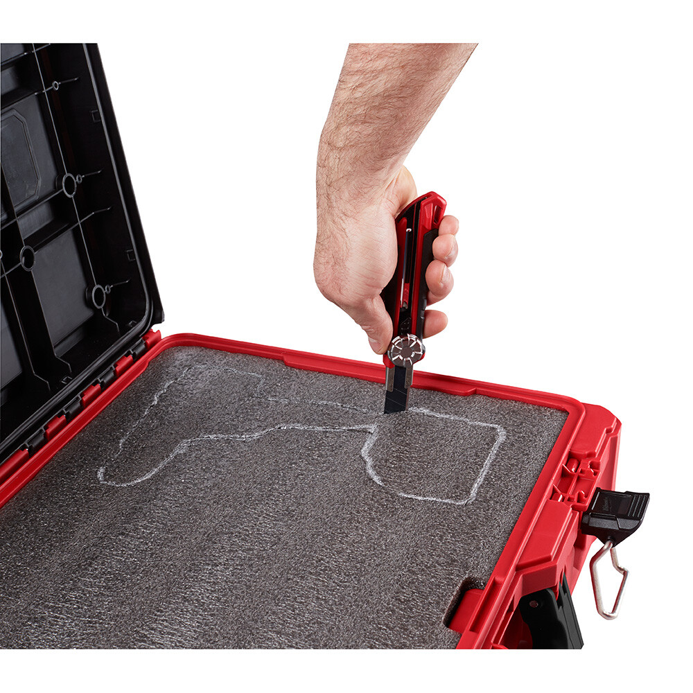 Milwaukee 48-22-8450 Packout Tool Case with Customizable Foam Insert